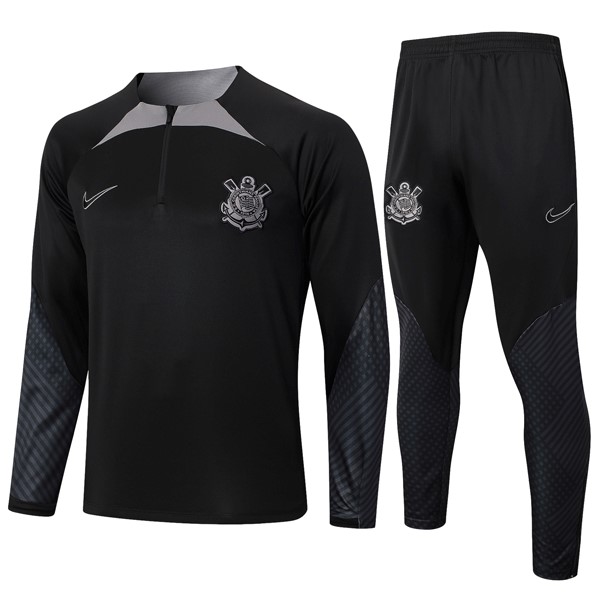 Sudadera De Training Corinthians 2024 2025 Negro